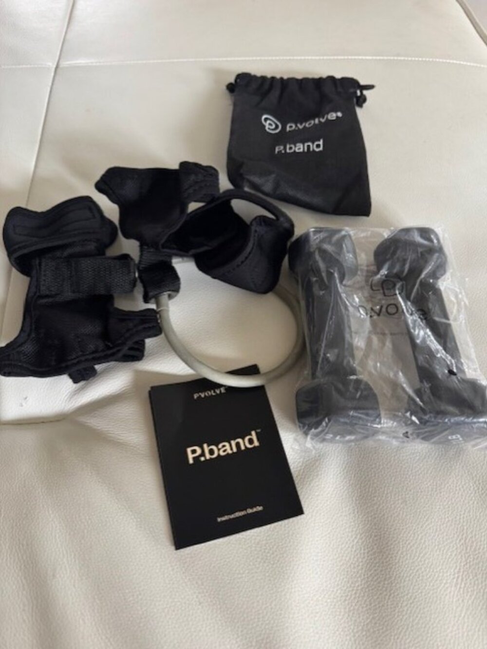 Brand New in Box Pvolve P. Band + new Hand Weights